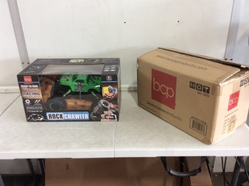 Rock Crawler Battery Powered Remote Control Monster Truck Toy w/ 4x4 Drive - Lot 304
