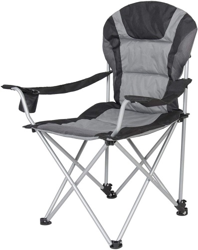 Folding Deluxe Padded Reclining Chair With Portable Carrying Case  - Lot 815