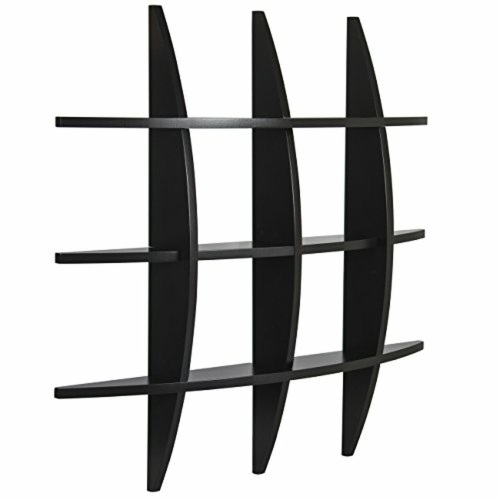 Cross Wood Wall Shelf - Lot 351