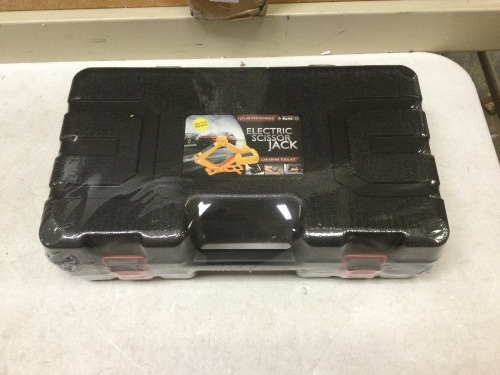 12V Powered Electric Scissor Jack. NEW - Lot 196