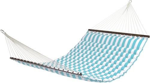Plush Quilted Double Hammock w/ Spreader Bars   - Lot 771