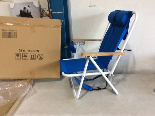 Backpack Folding Portable Chair - Lot 143