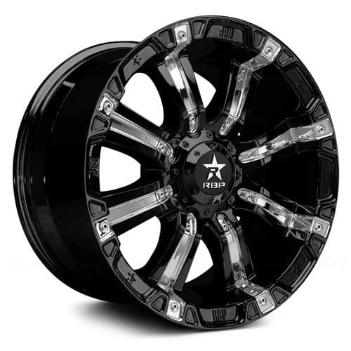 Rolling Big Power 94-R Gloss Black w/ Chrome Inserts - Lot 335