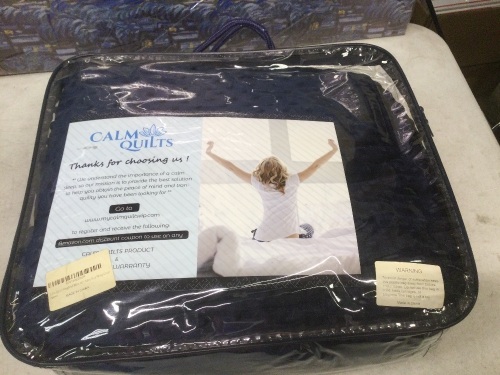 Calm Quilts Weighted Blanket  - Lot 674
