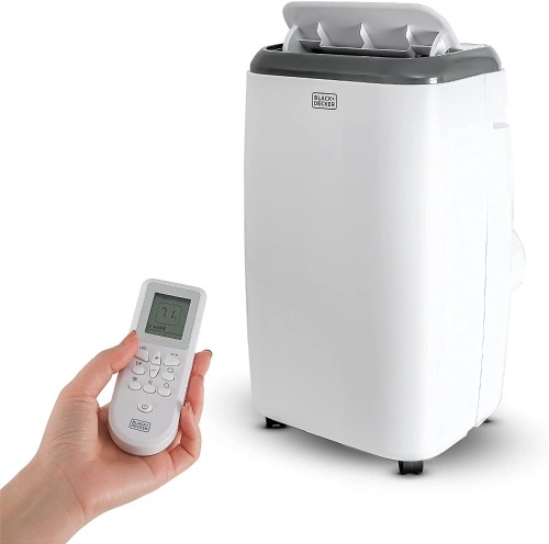 BLACK+DECKER Portable Air Conditioner with Heat and Remote Control, 10,000 BTU - Lot 84