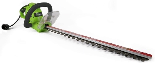 Greenworks 4 Amp 22-Inch Dual-Action Corded Hedge Trimmer  - Lot 901