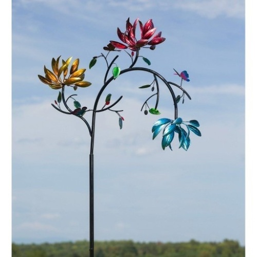 Evergreen 91"H Wind Spinner - Lot 176