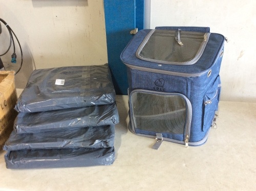 Lot of (5) LDLC Pet Carrier Backpacks - Lot 931