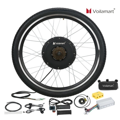 Violamart 26" 1500W Rear Wheel 48V E-Bike Kit  - Lot 395