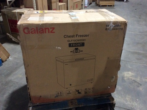 Galanz 7-Cu. Ft. Manual Defrost Chest Freezer   - Lot 38