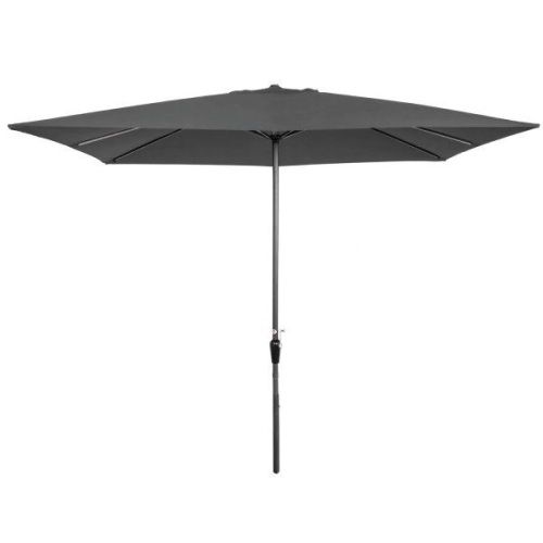 8x11ft Rectangular Patio Umbrella w/ Crank, Fade-Resistant - Lot 1092
