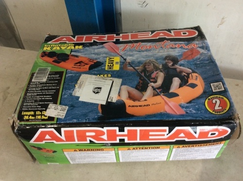 Airhead Montana Two Person Inflatable Kayak  - Lot 100