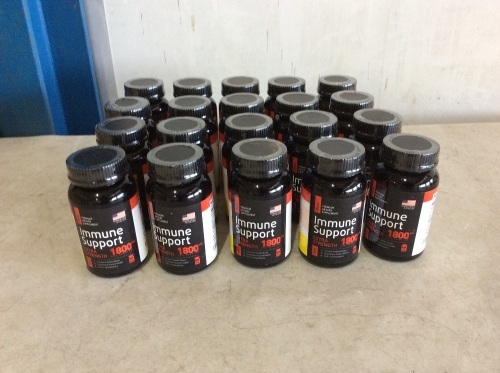 Lot of (20) Wellabs Immune Support Dietary Supplements  - Lot 177