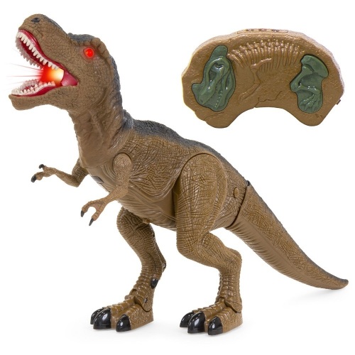 Remote Control T-Rex RC Walking Dinosaur Lights & Sounds Kids Toy Animal - Lot 1100