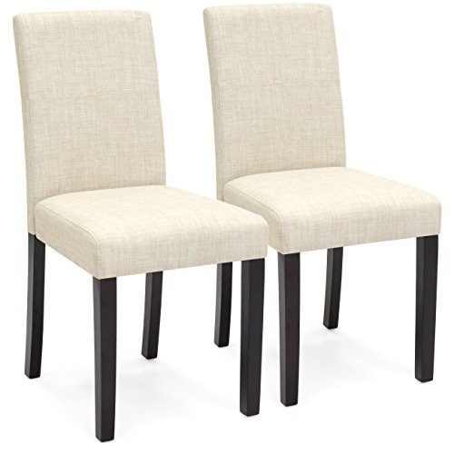 Set of 2 Fabric Parson's Dining Chairs - Lot 1158
