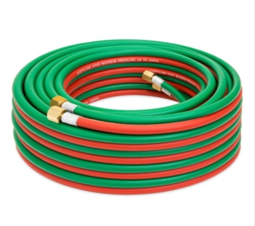 Industrial Duty 300 PSI 50' Twin Welding Torch Hose   - Lot 660
