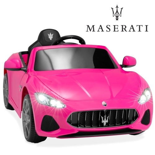 12V Licensed Maserati GranCabrio Ride On Sports Car w/ Remote Control, AUX, LED Lights  - Lot 113