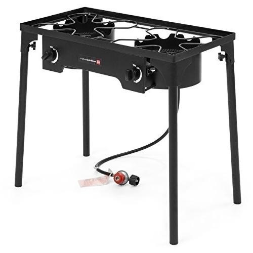 Propane Gas Outdoor Double Burner Cooker - Lot 673