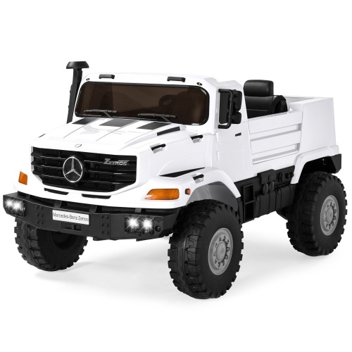 Kids 24V 2-Seater Mercedes-Benz Ride On SUV Truck w/ 3.7 MPH Max, Lights, AUX Port, Sounds - Lot 71