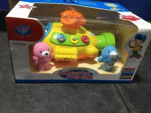 Lot (2) Kids Submarine Projector Night Light  - Lot 1007