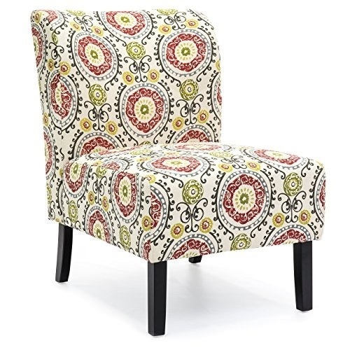 Modern Contemporary Upholstered Armless Accent Chair - Lot 390