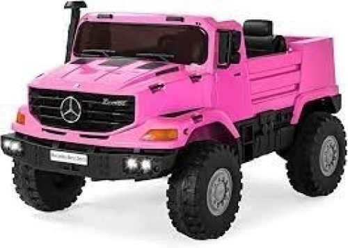 Kids 24V 2-Seater Ride On Car SUV Truck w/ 3.7 MPH Max, Lights, AUX Port, Sounds - Lot 73