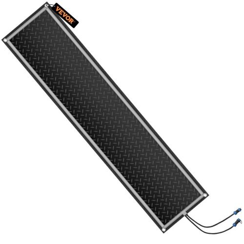 VEVOR Snow Melting Mat, 10 x 48 inch, 3 in/h Melting Speed, No-Slip Rubber w/Plug, Power Cord, Outlet Timer - Lot 152