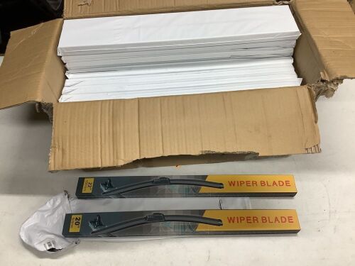 Lot of (24) Sets of 20" & 22" Wiper Blades  - Lot 190