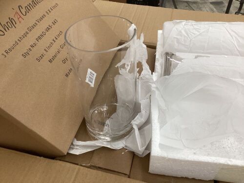 Glass Vases, Set of 12  - Lot 250