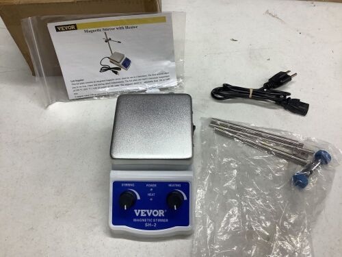 VEVOR Laboratory Magnetic Stirrer Hotplate w/ Stand - Lot 492