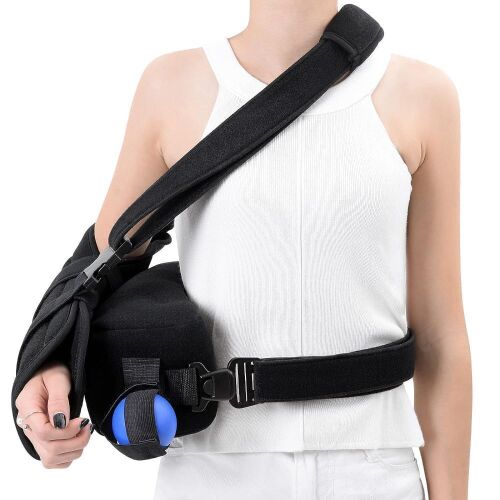 GUANAI Shoulder Abduction Sling with Pillow and Stress Ball, Right  - Lot 564