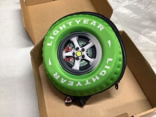 Tire Shaped Kids Backpack  - Lot 569