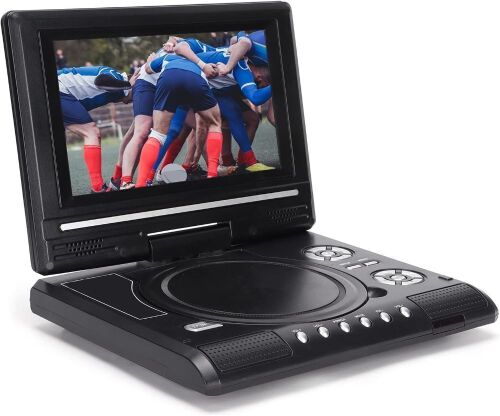 7.8" Portable DVD Player - Missing Games Disc  - Lot 589