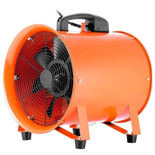 VEVOR Utility Blower Fan 12 Inch 0.7HP 2295 CFM 3300 RPM Portable High Velocity Multifunctional Ventilator Fume Extractor - Lot 502