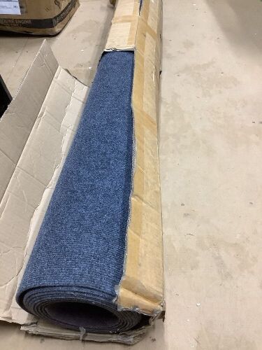 Happybuy Gray Marine Carpet 6 ft x 13.1 ft Anti-Slide TPR Water-Proof Back  - Lot 378