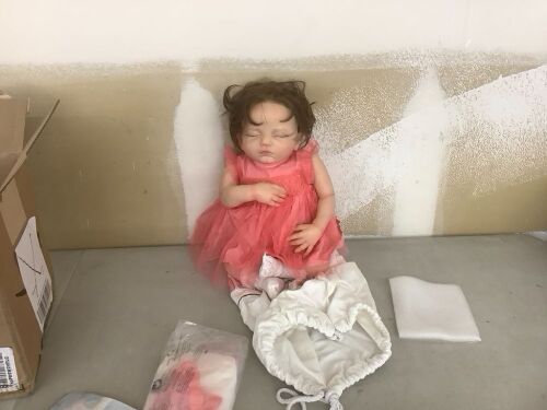 Pinky Lifelike Reborn Baby Doll 20"  - Lot 538
