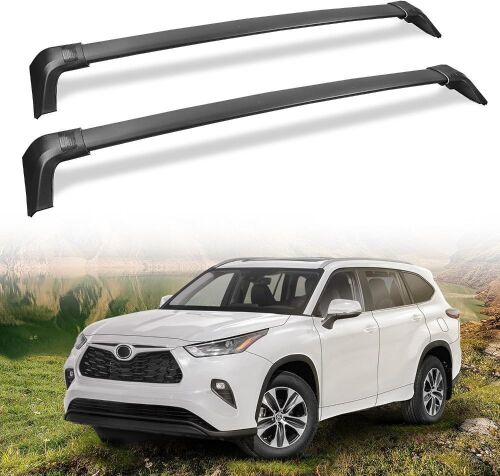 MOSTPLUS Roof Rack Cross Bars for 2020-2023 Toyota Highlander XLE Limited - Missing Hardware  - Lot 167