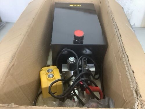 VEVOR Hydraulic Power Unit Single Acting  - Lot 257