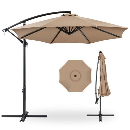 Offset Hanging Patio Umbrella - 10ft  - Lot 302