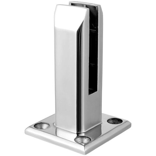 Happybuy Glass Railing Clamps 3.8x3.8x6.3 inch, for Glass Thickness 3/10" to 1/2", 10pc  - Lot 269