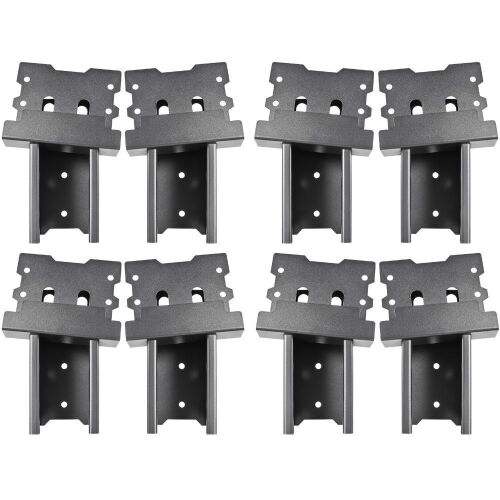 VEVOR 4 x 4 Deer Stand Brackets Powder Coated Steel, 8 PCS  - Lot 394
