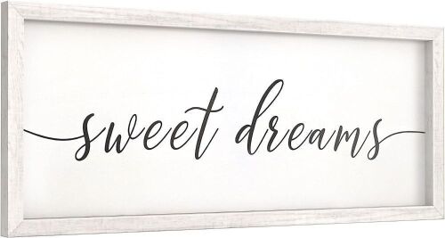 Hemi Sweet Dreams Wall Sign, 11" x 26"  - Small Chip in Frame - Lot 522