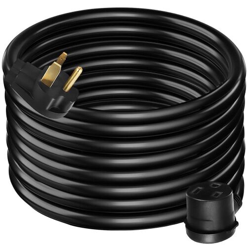 VEVOR Welding Extension Cord 50ft MIG TIG Plasma Welding Cord 50A Extension Cord for Portable Welders - Lot 113