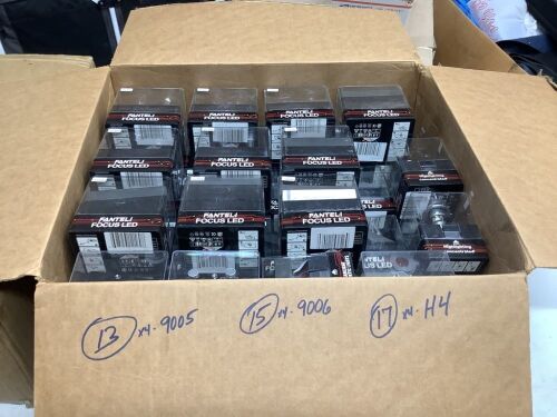 Lot of (45) Pairs of LED Headlight Bulbs  - Lot 124