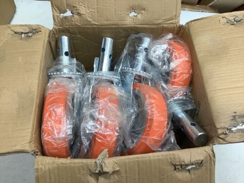 8" Swivel & Locking Caseters, Set of 4  - Lot 134
