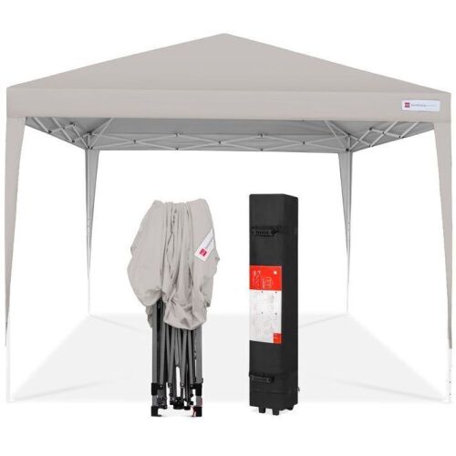 Outdoor Portable Pop Up Canopy Tent w/ Carrying Case, 10x10ft  - Lot 127