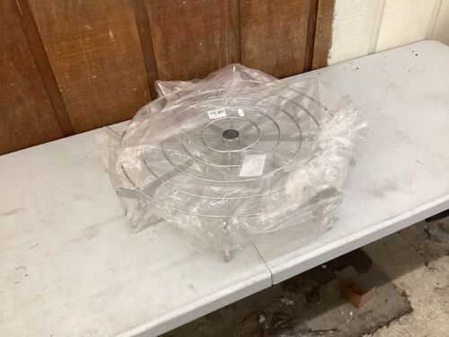 24" Round Fire Pit Grate  - Lot 392