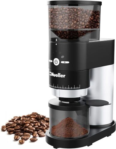 Mueller Ultra-Grind Conical Burr Grinder, Detachable PowderBlock Grinding Chamber and 40mm Hardened Gears  - Lot 413