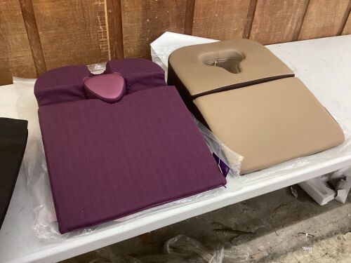 Lot of (2) Face Down Pillows  - Lot 416