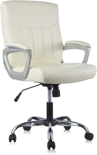 CLATINA Executive Mid Back Ergonomic Managerial Chair  - Lot 569